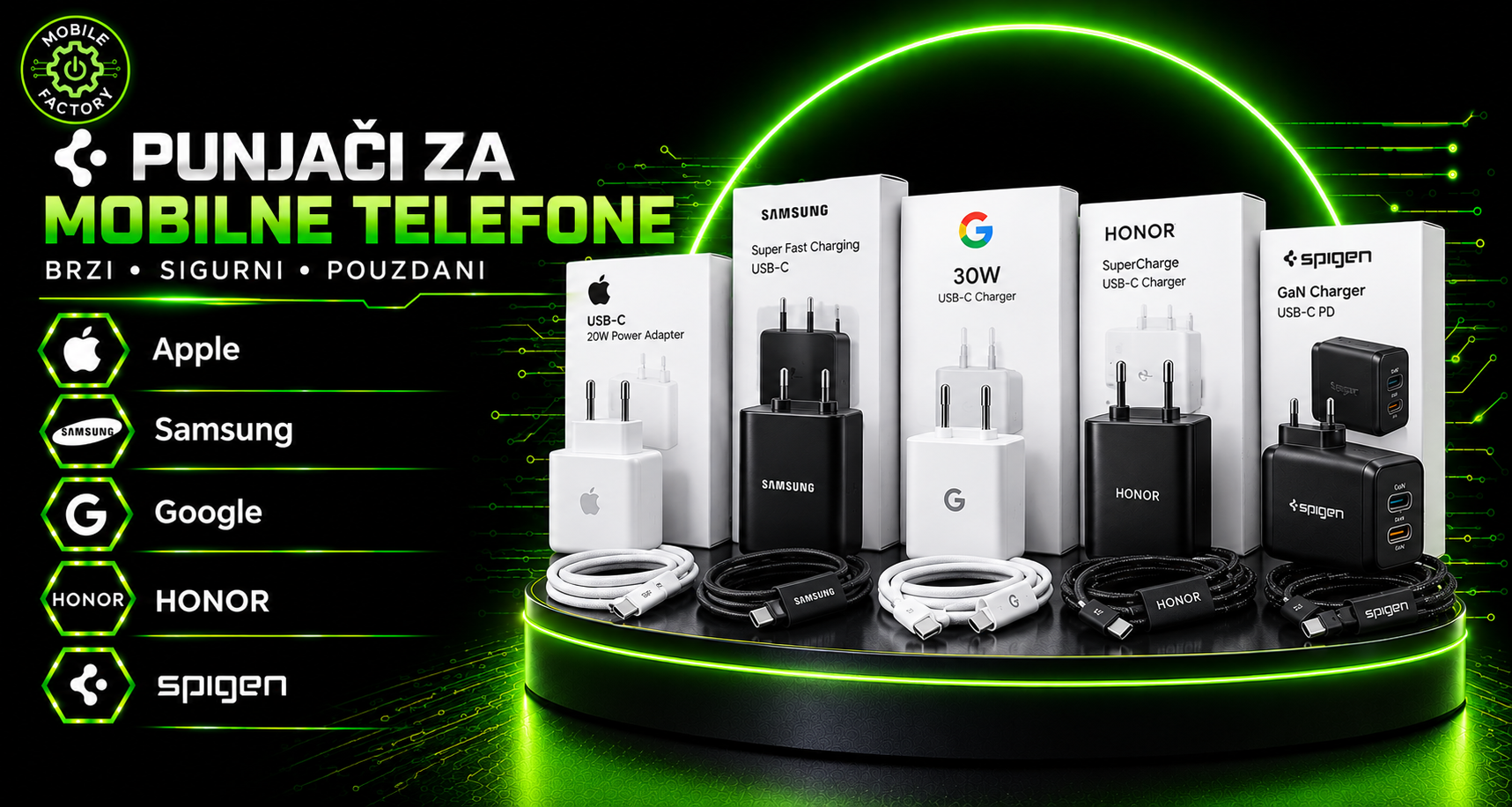 Punjači za mobilne telefone