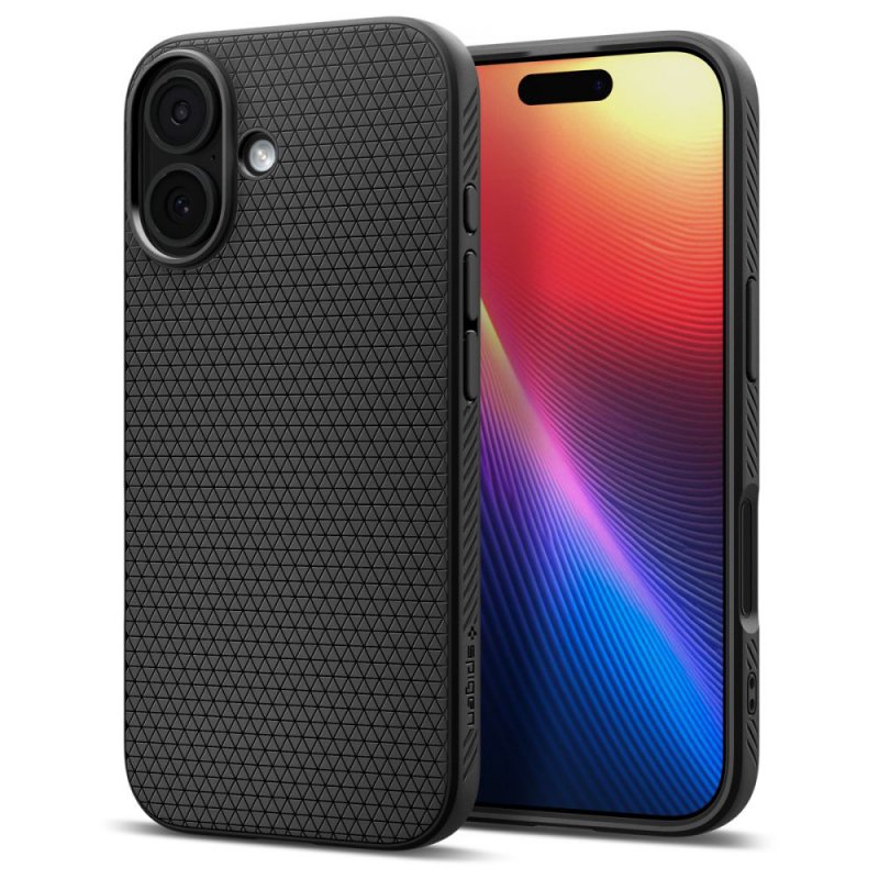 MASKA SPIGEN  Liquid Air for Apple iPhone 17, Matte Black