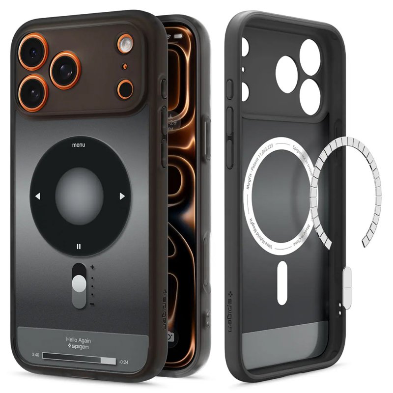 MASKA SPIGEN Ultra Hybrid Classic for Apple iPhone 17 Pro, Black