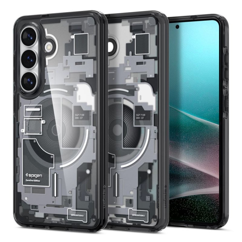 MASKA SPIGEN  Ultra Hybrid Zero One with MagSafe for Samsung Galaxy S26 S942, Black