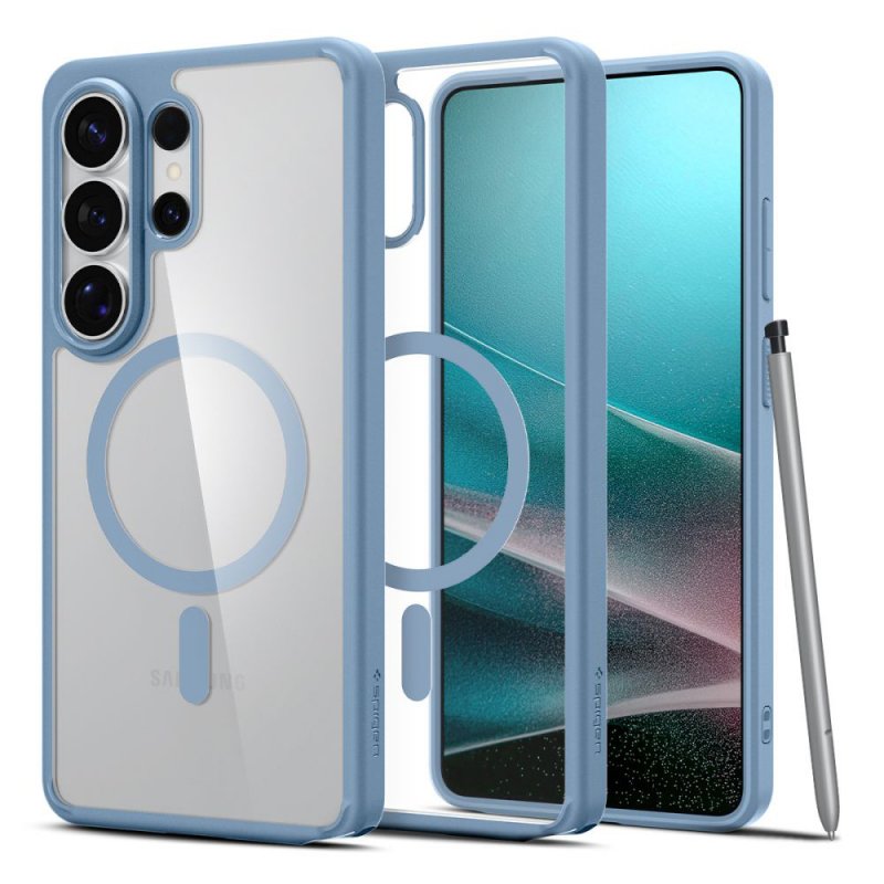 MASKA SPIGEN  Ultra Hybrid with MagSafe for Samsung Galaxy S26 Ultra S948, Light Blue