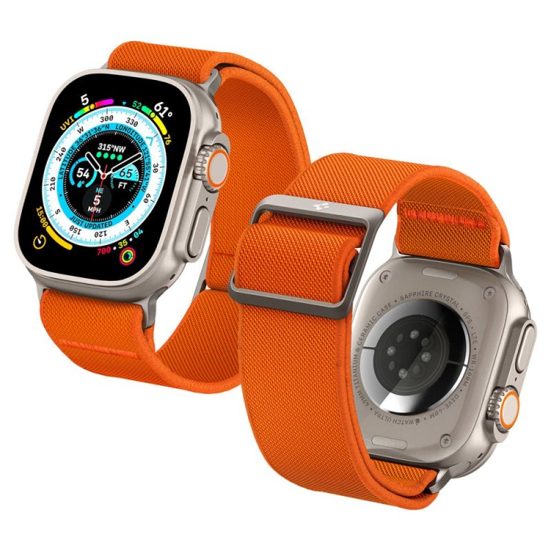 NARUKVICA SPIGEN Apple Watch FLU 49/46/45/44/42mm Orange