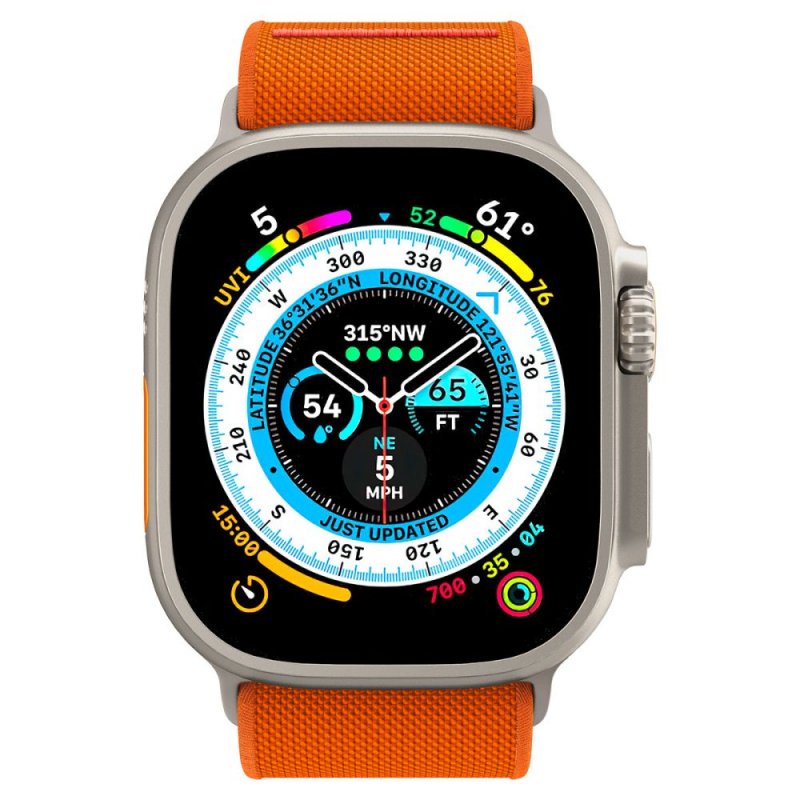 NARUKVICA SPIGEN Apple Watch FLU 49/46/45/44/42mm Orange