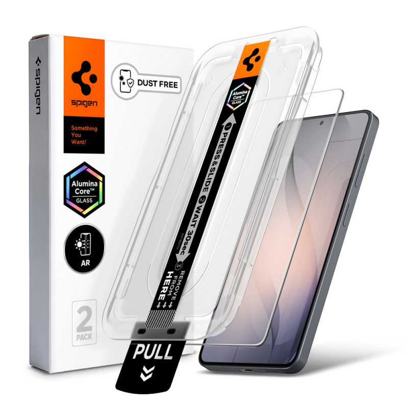 STAKLO SPIGEN SAMSUNG S26 2-Pack, CLEAR EZ FIT PRO HD AR